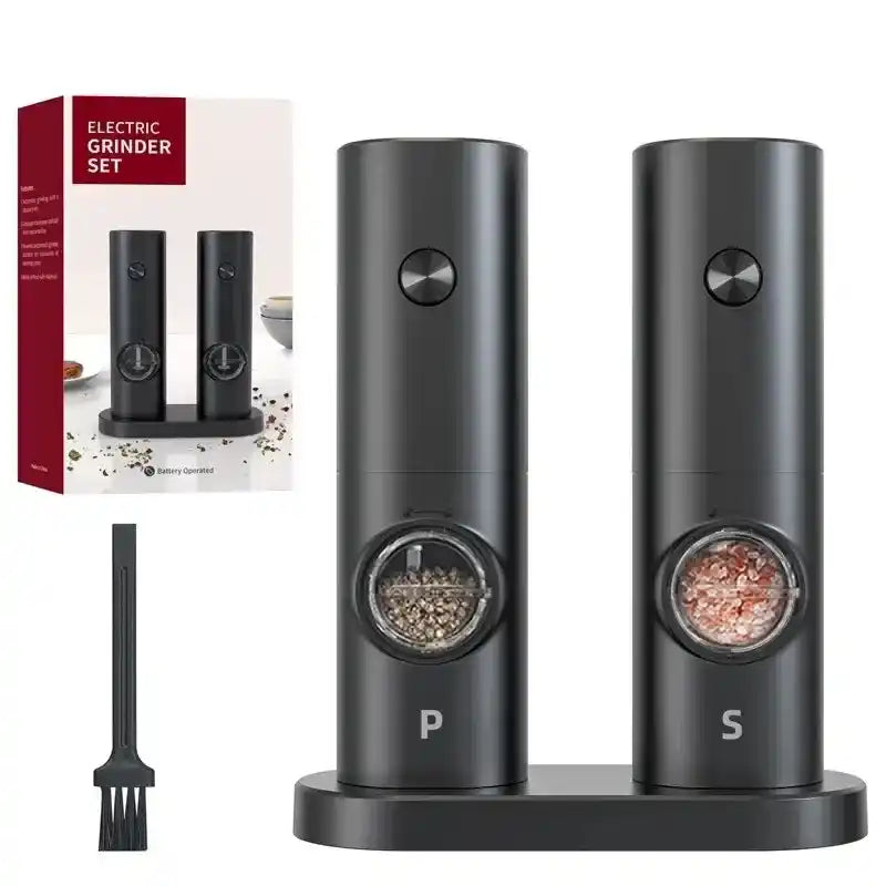 Electric Salt & Pepper Grinder Set – Premium Kitchen Upgrade