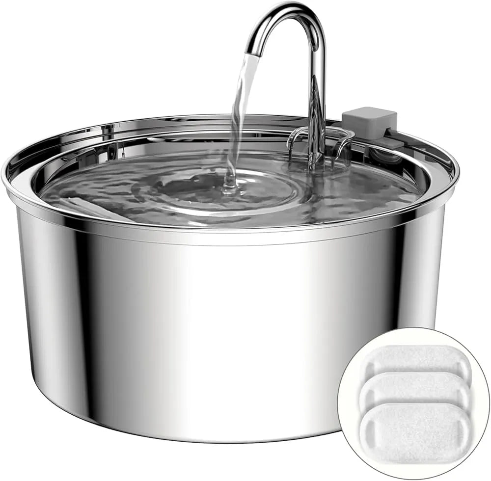 Stainless Steel Cat Water Fountain