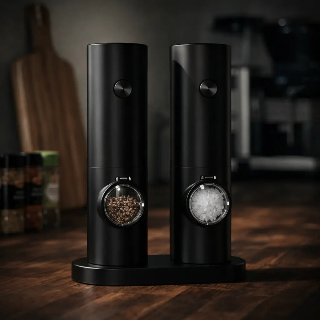 Electric Salt & Pepper Grinder Set – Premium Kitchen Upgrade